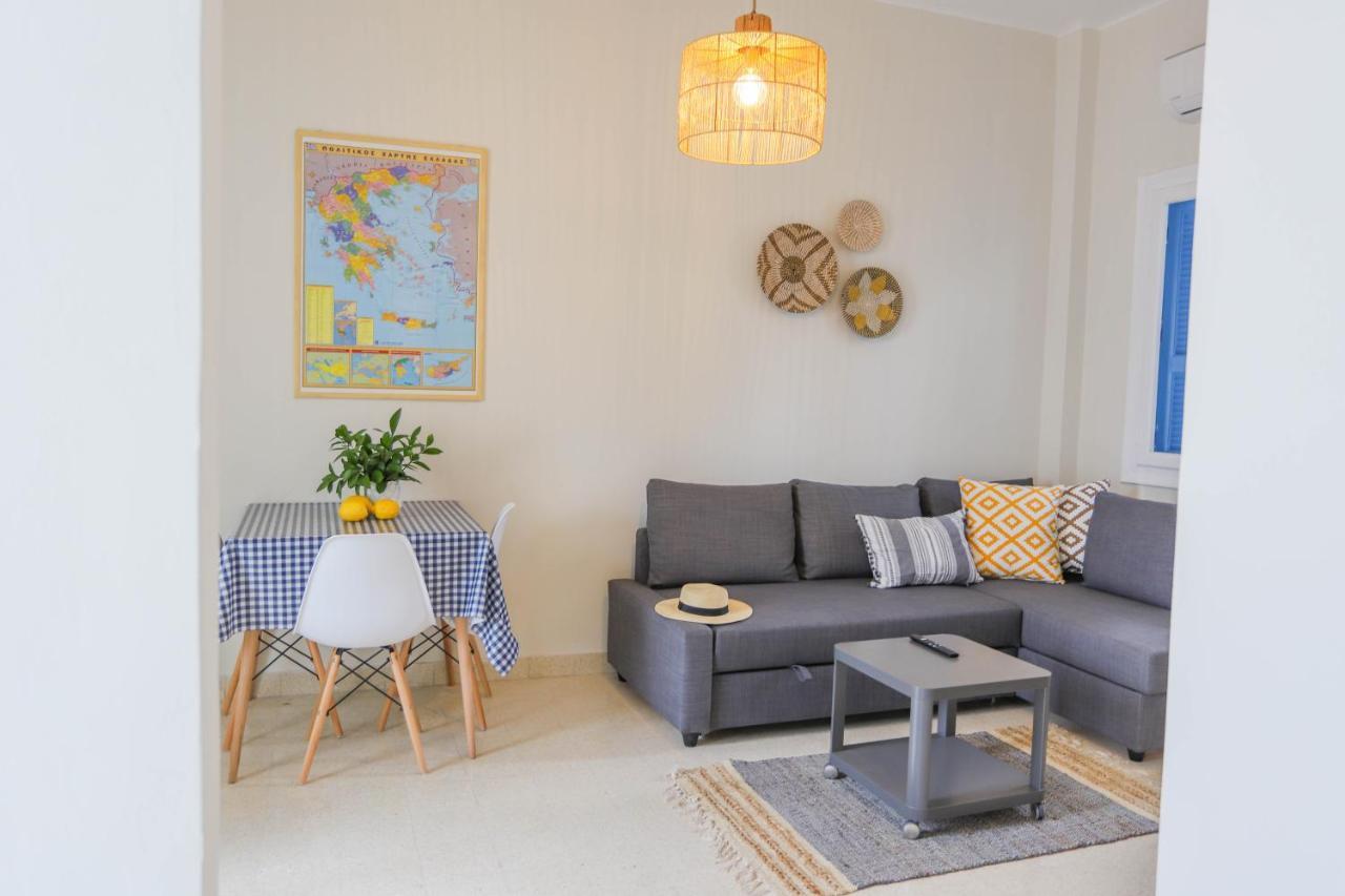 Traditional Town Garden Apartment Rhodes City Bagian luar foto