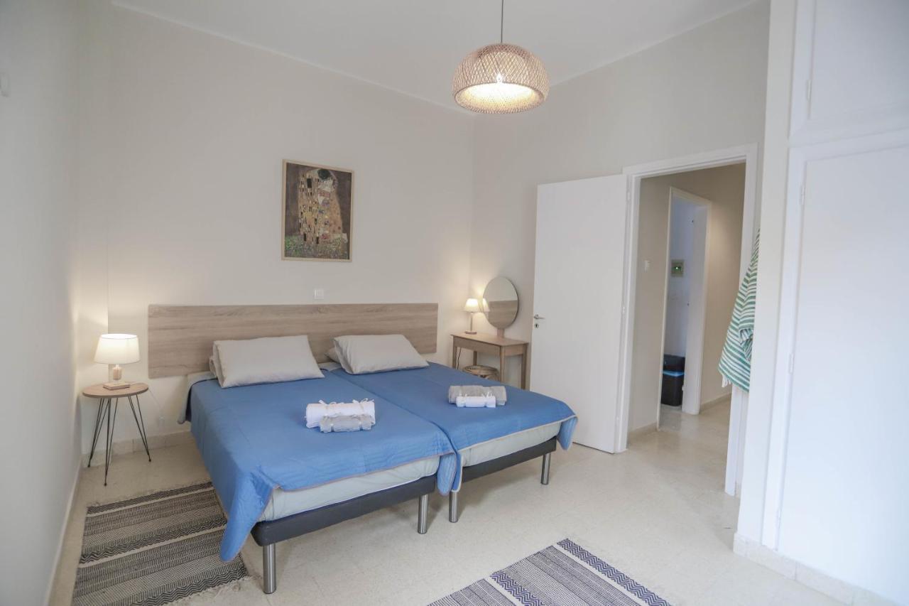 Traditional Town Garden Apartment Rhodes City Bagian luar foto