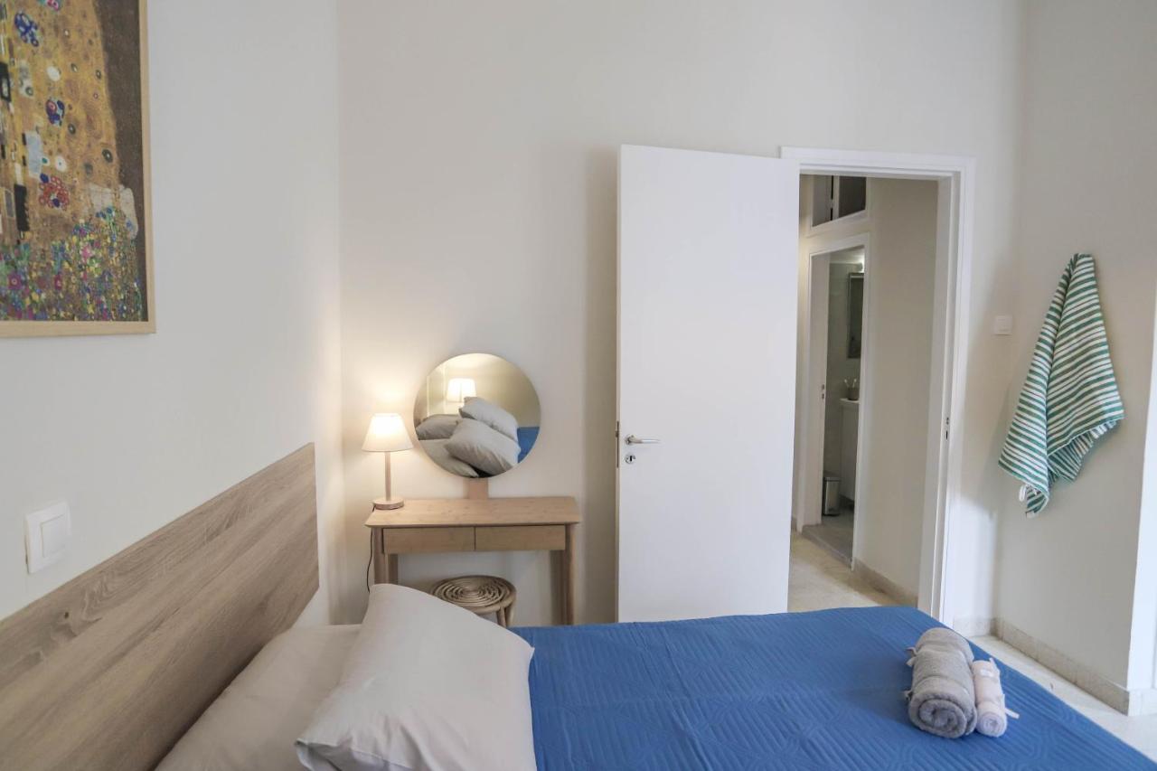 Traditional Town Garden Apartment Rhodes City Bagian luar foto