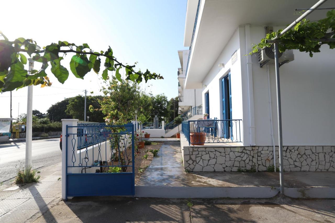 Traditional Town Garden Apartment Rhodes City Bagian luar foto