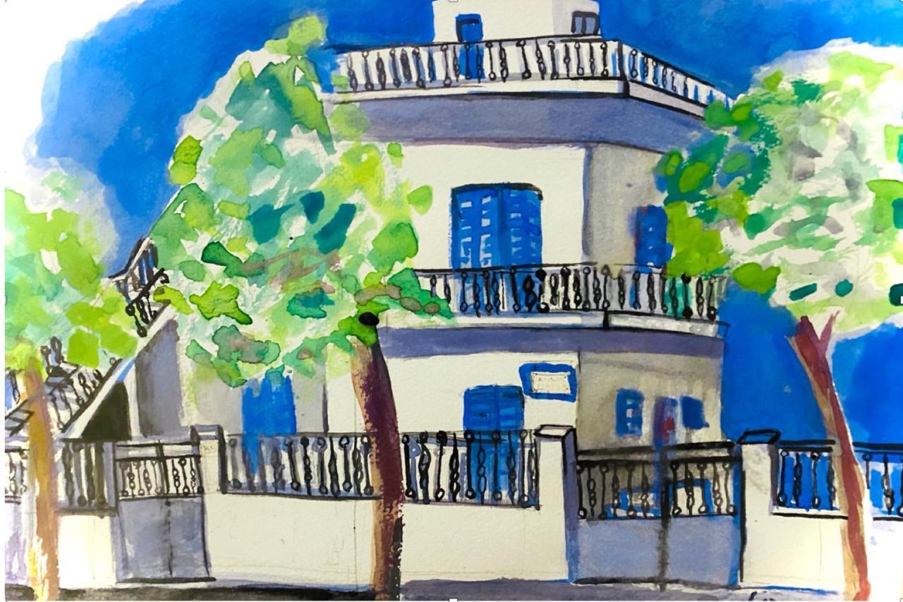 Traditional Town Garden Apartment Rhodes City Bagian luar foto